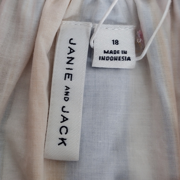 NWT Janie And Jack Striped Beachy Elastic Waist Romper Size XXL - Picture 13 of 14